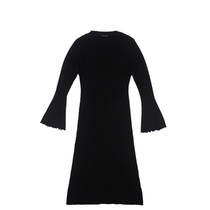 RIBBED SWEATER DRESS