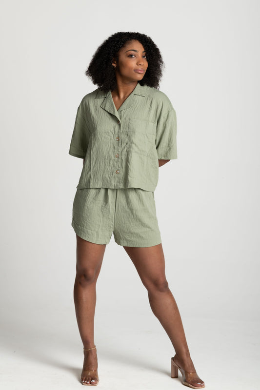 LINEN TWO PIECE SET